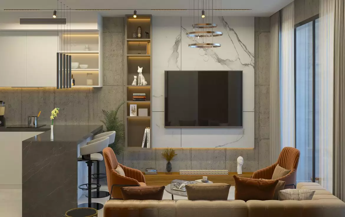 Квартира 53м² в Кипре, Эсентепе. Стоимостью 233415€ аренда фото-10