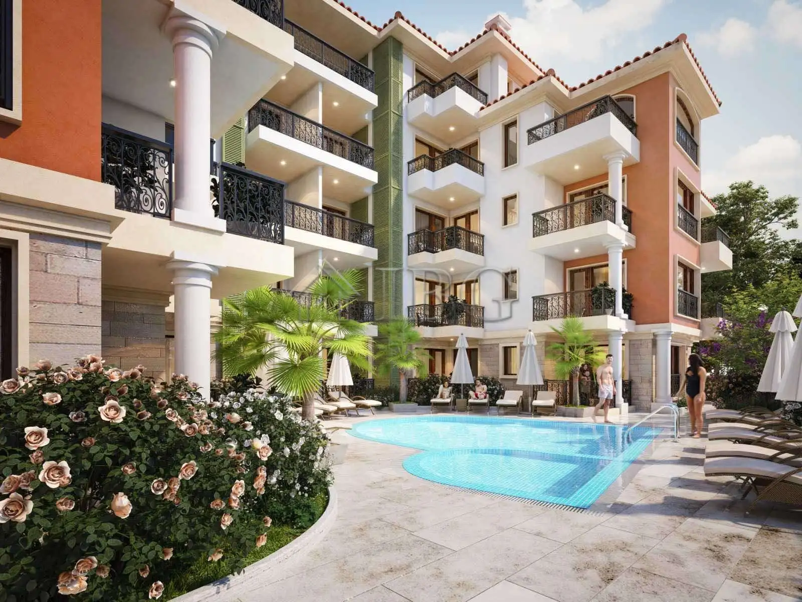Квартира 77м² в Болгарии, Равда. Стоимостью 183100€ аренда фото-1