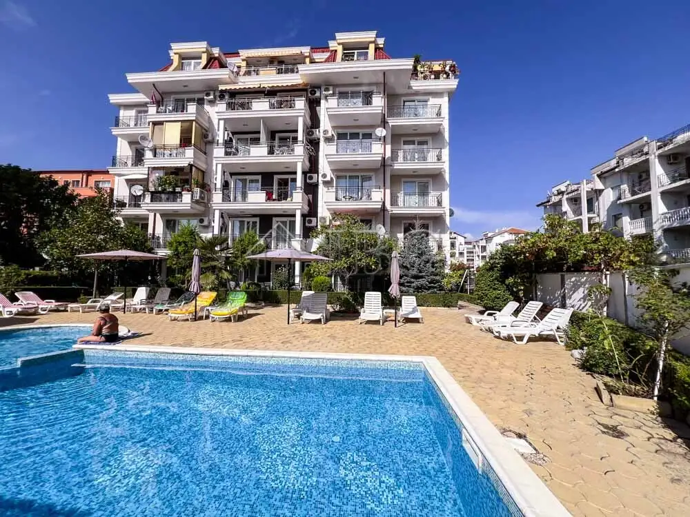 Квартира 57м² в Болгарии, Солнечный берег. Стоимостью 63000€ аренда фото-1
