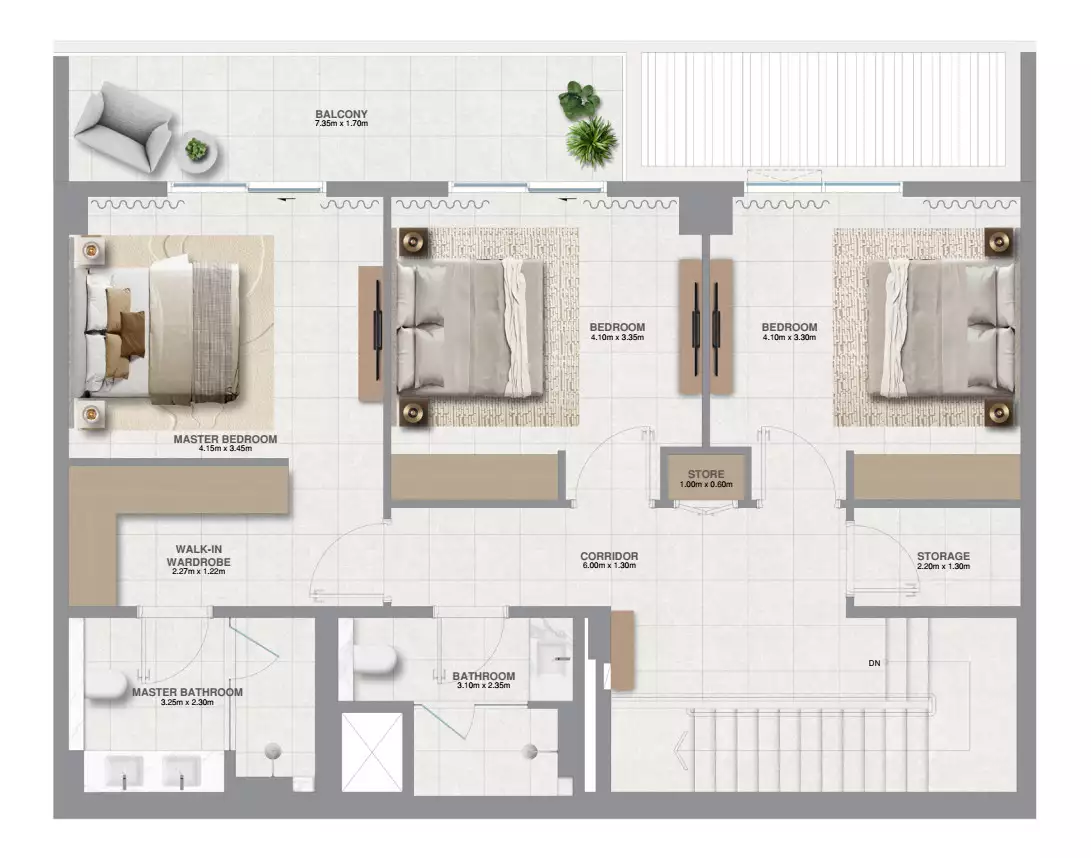Квартира 146м² в ОАЭ, Дубай. Стоимостью 661500$ аренда фото-11