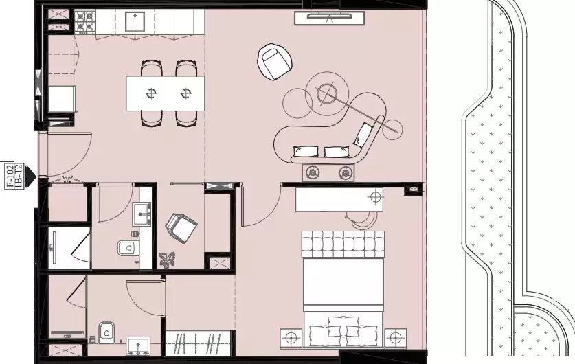 Квартира 87м² в ОАЭ, Дубай. Стоимостью 517335$ аренда фото-10