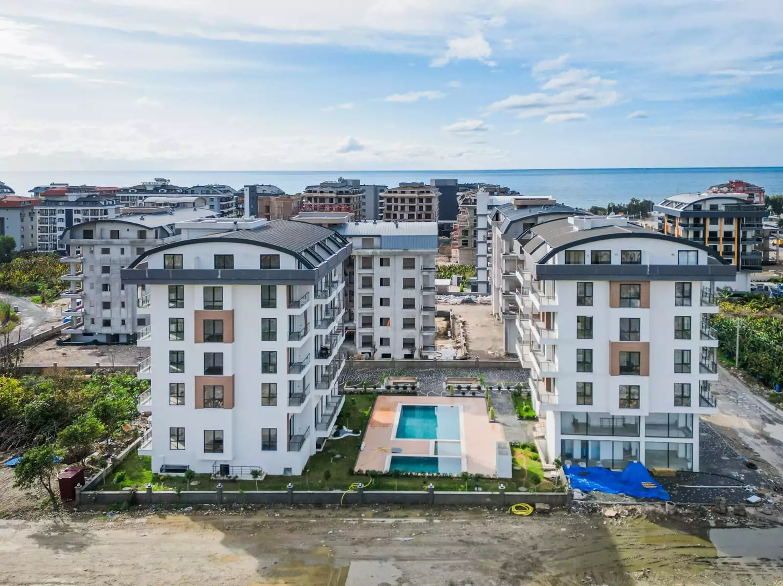 Квартира 56м² в Турции, Каргыджак. Стоимостью 71500€ аренда фото-3