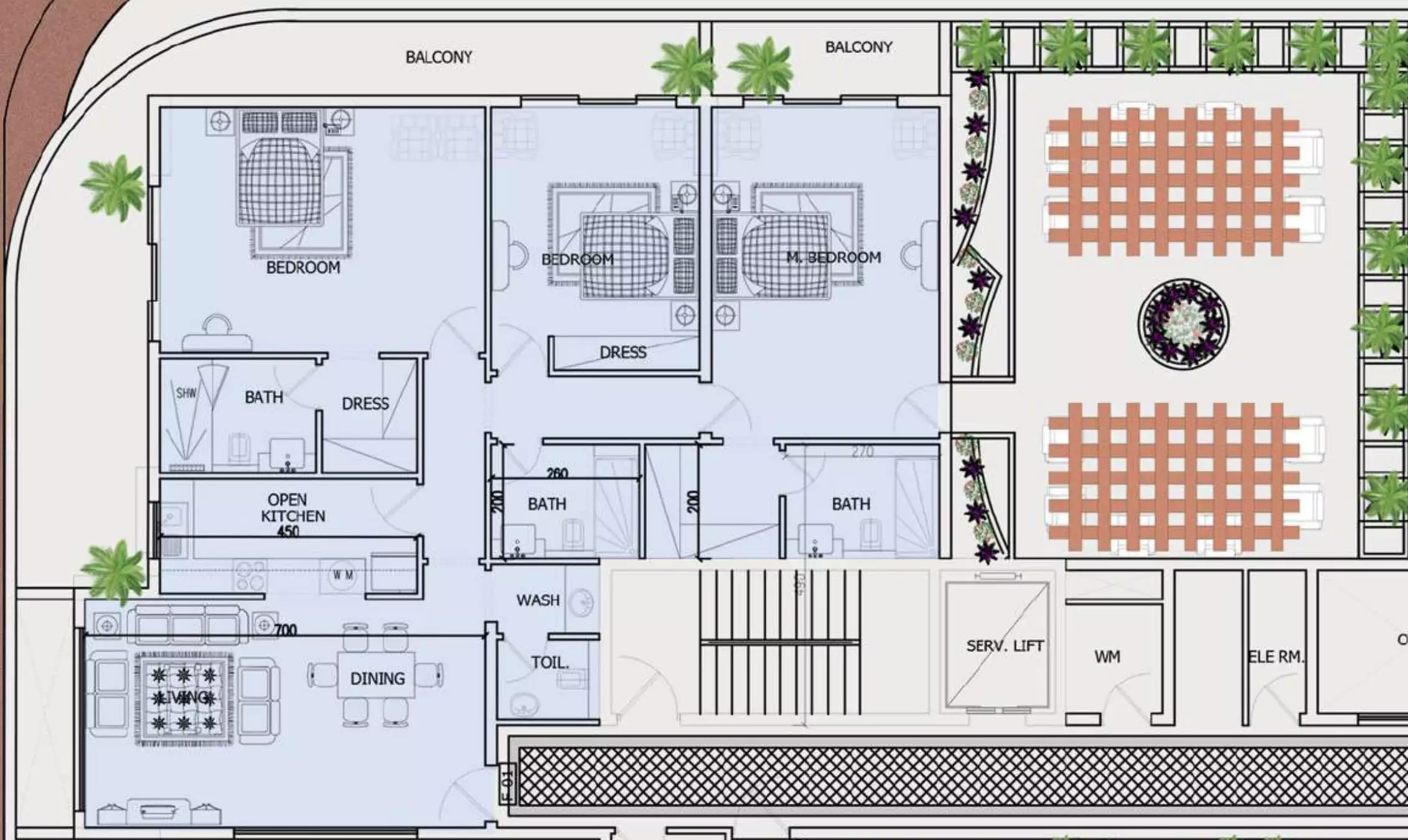 Квартира 350м² в ОАЭ, Дубай. Стоимостью 2435787$ аренда фото-11
