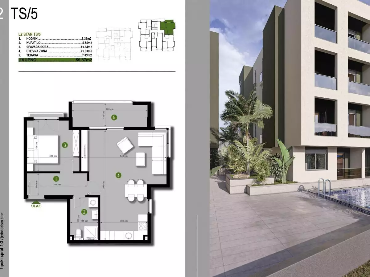 Квартира 38м² в Италии, Барга. Стоимостью 81168€ аренда фото-12