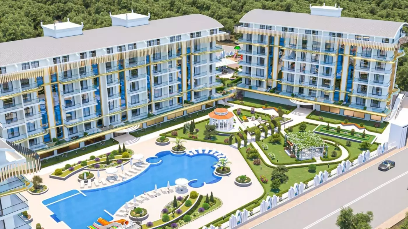 Квартира 50м² в Турции, Газипаша. Стоимостью 99000€ аренда фото-1