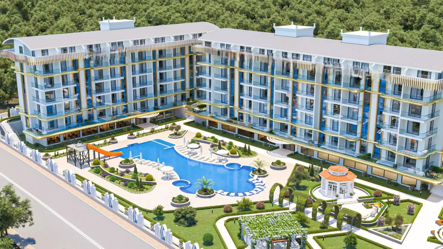 Квартира 50м² в Турции, Газипаша. Стоимостью 99000€ аренда фото-5