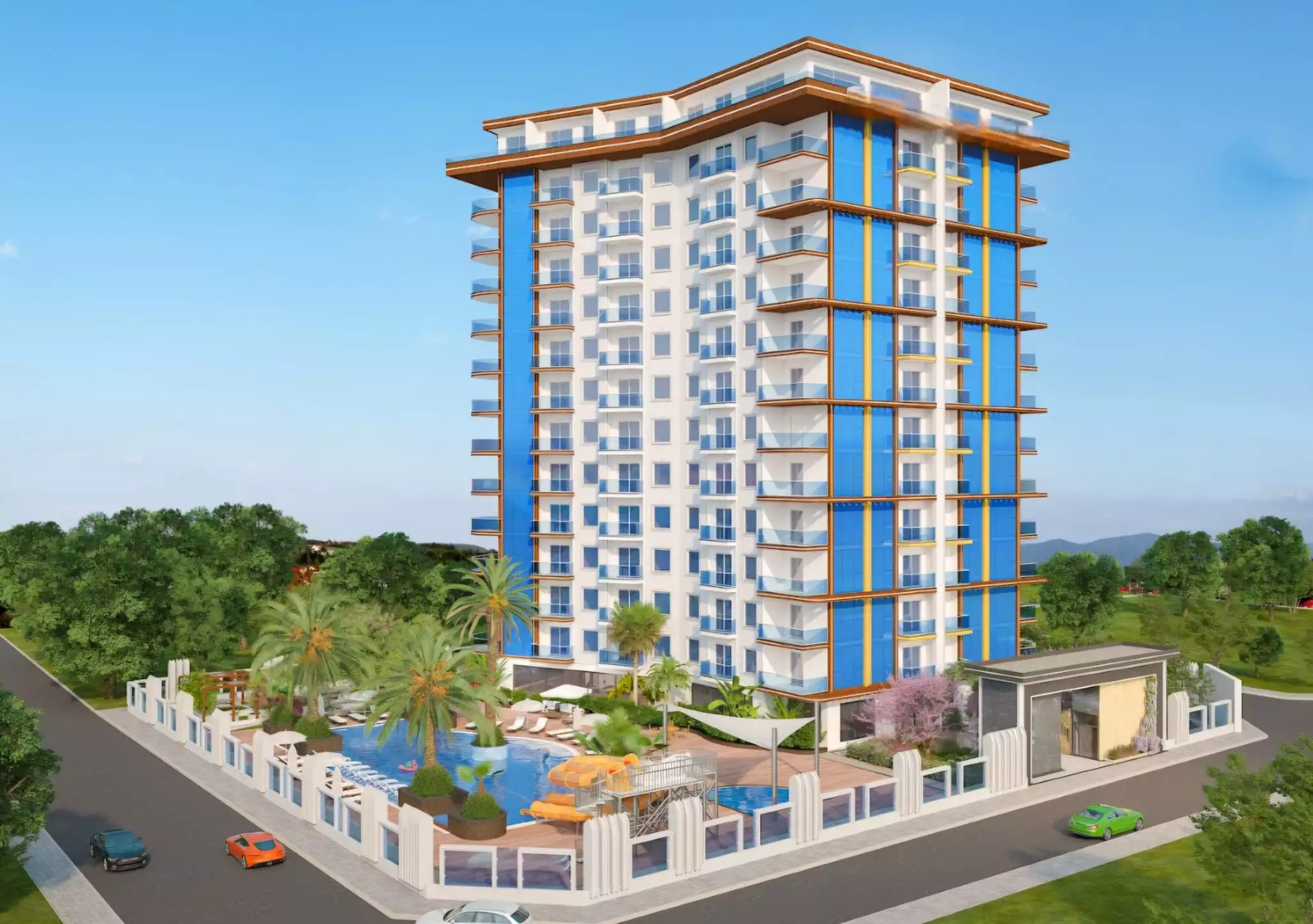 Квартира 50м² в Турции, Махмутлар. Стоимостью 177000€ аренда фото-2