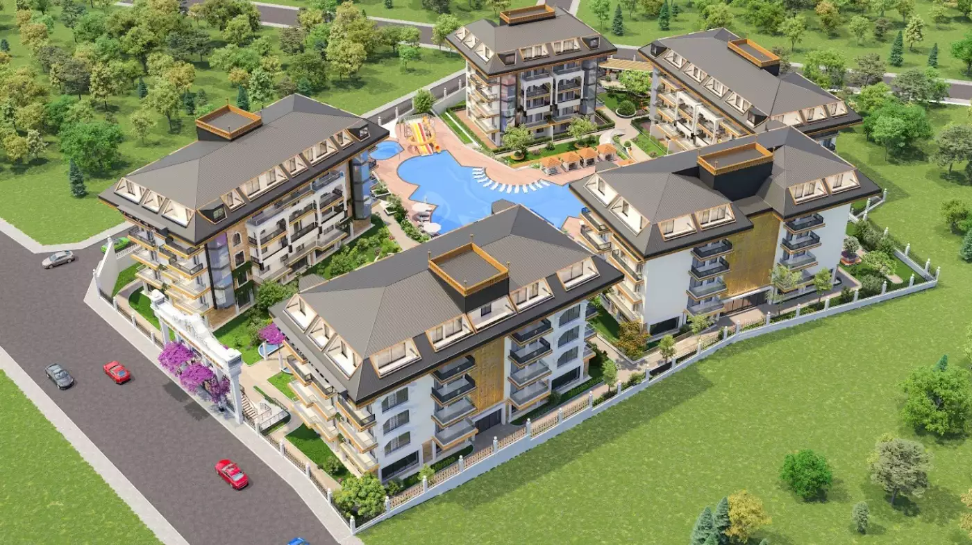 Квартира 54м² в Турции, Оба. Стоимостью 199000€ аренда фото-1