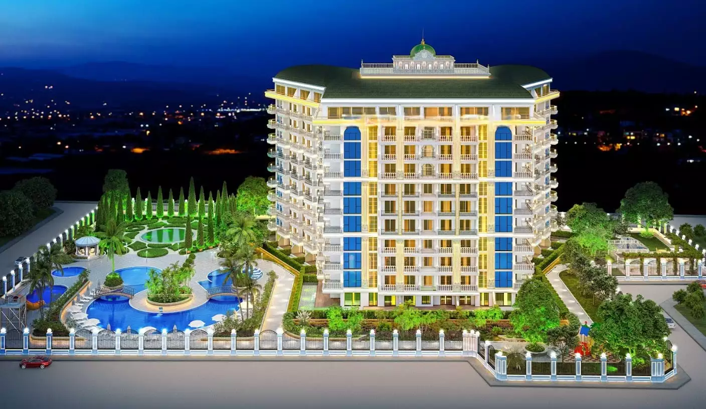 Квартира 51м² в Турции, Газипаша. Стоимостью 159000€ аренда фото-2
