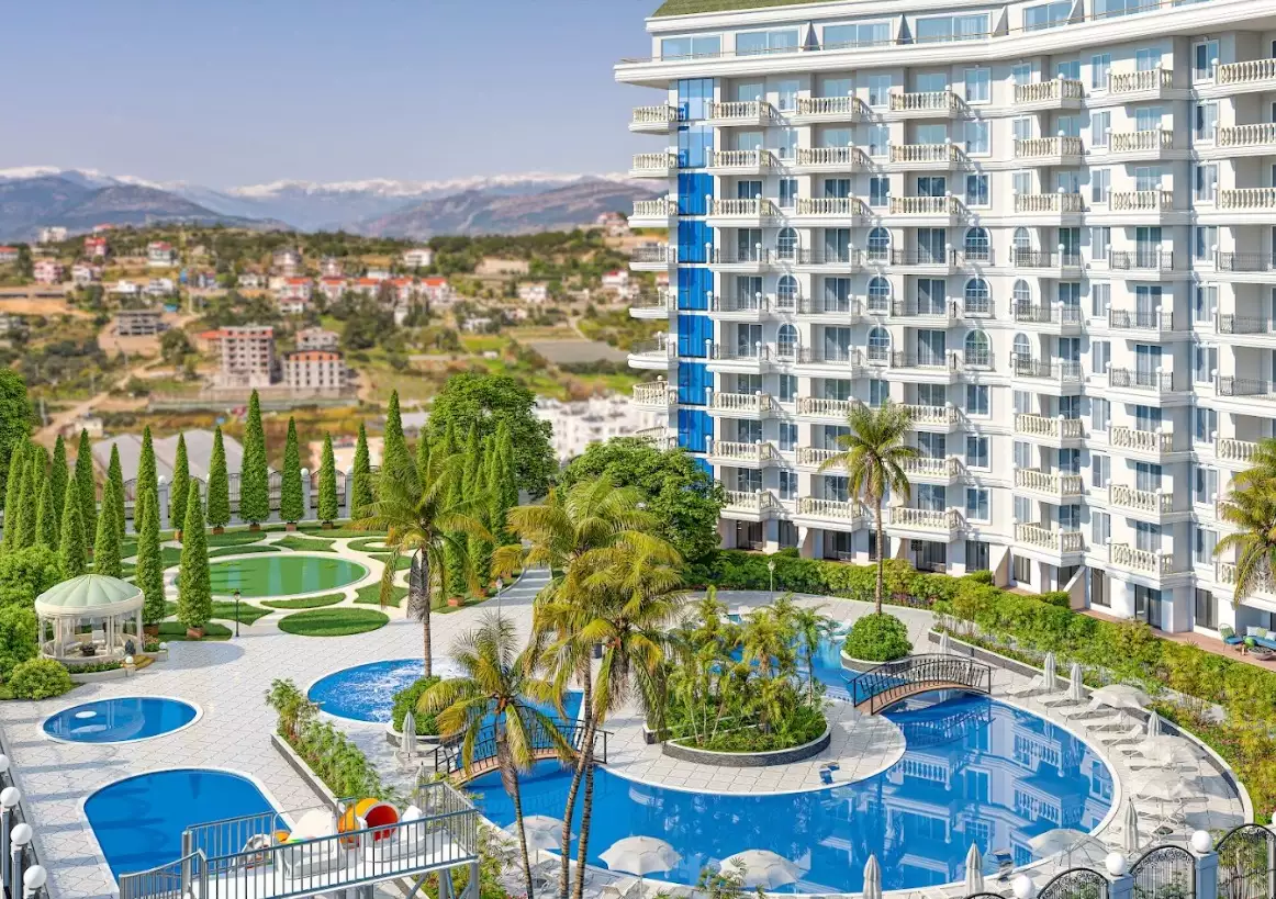 Квартира 51м² в Турции, Газипаша. Стоимостью 159000€ аренда фото-4