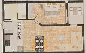 Квартира 47м² в Черногории, Бар. Стоимостью 128000€ аренда фото-17