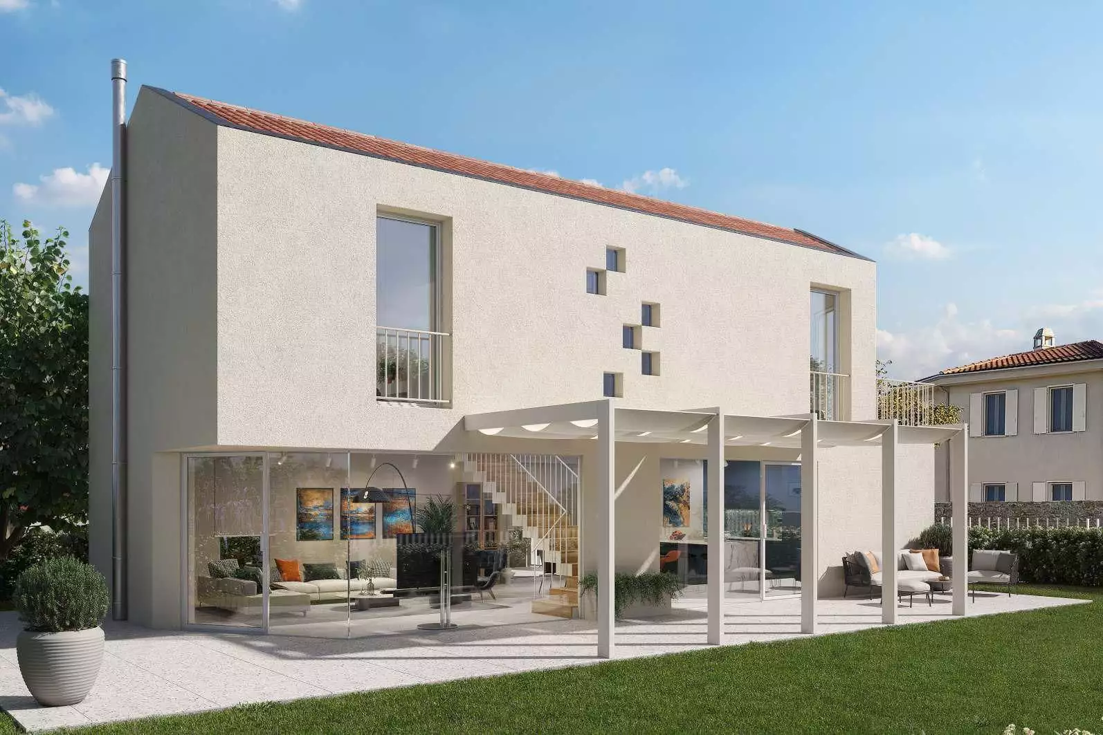 Вилла 135м² в Хорватии, Фунтана. Стоимостью 726250€ аренда фото-3