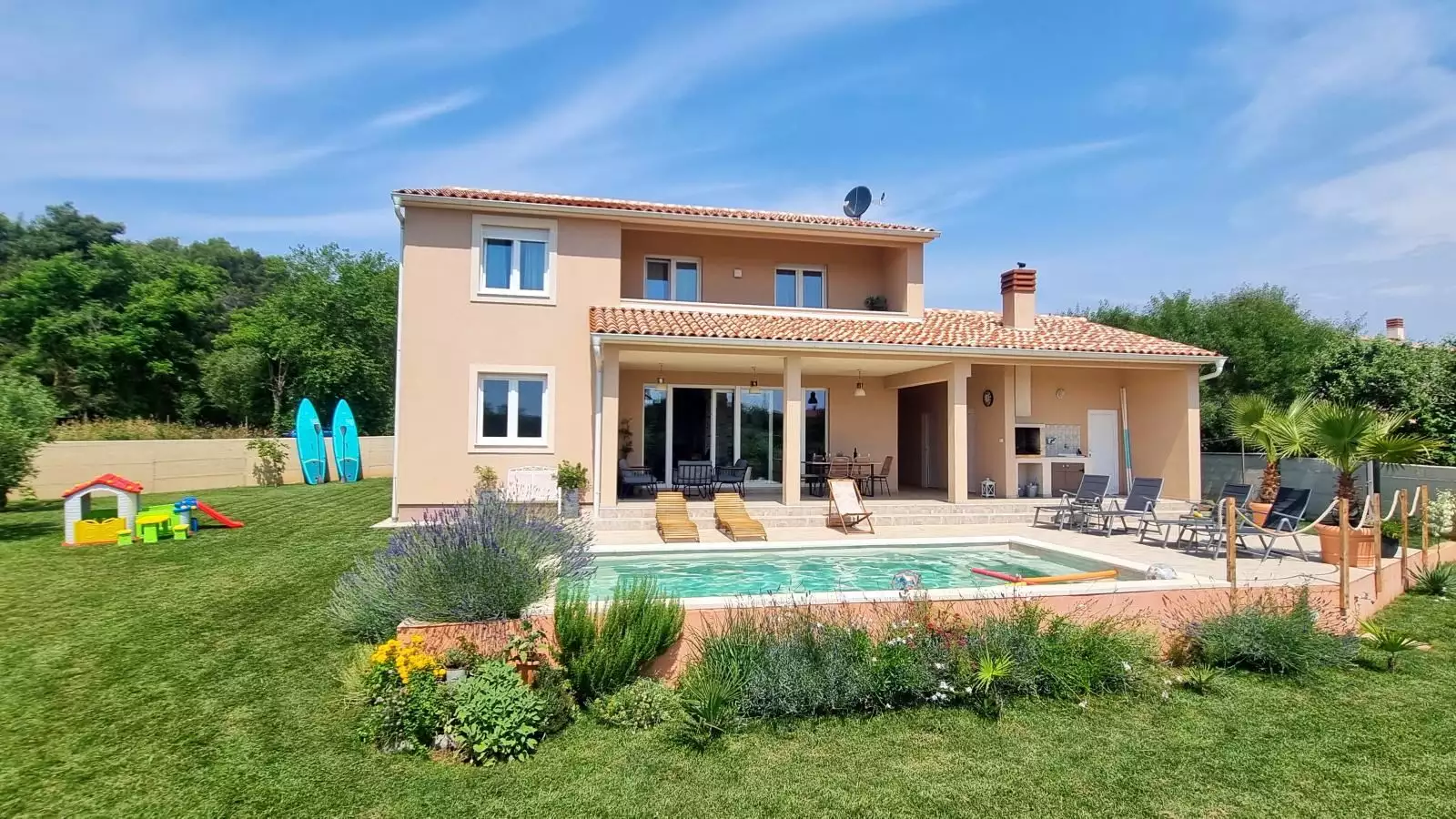 Вилла 182м² в Хорватии, Валдебек. Стоимостью 700000€ аренда фото-5