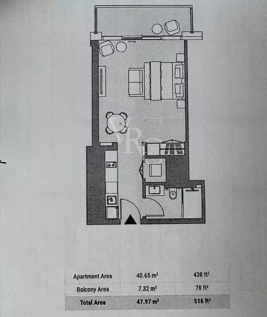 Квартира 41м² в ОАЭ, Дубай. Стоимостью 351000$ аренда фото-9