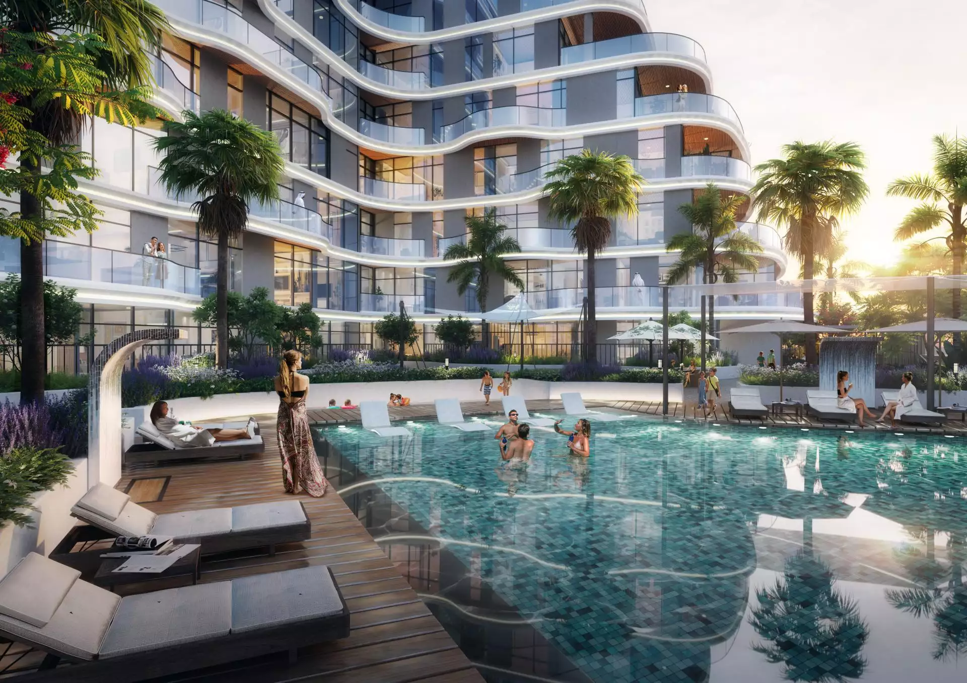 Квартира 73м² в ОАЭ, Дубай. Стоимостью 478605$ аренда фото-1