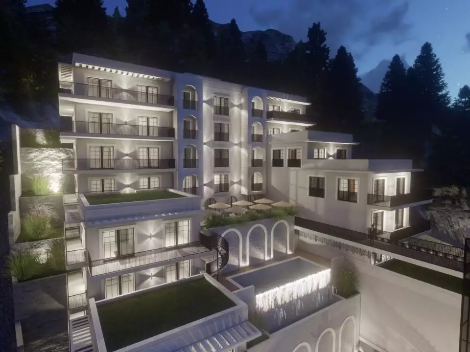 Квартира 38м² в Черногории, Будва. Стоимостью 133496€ аренда фото-2