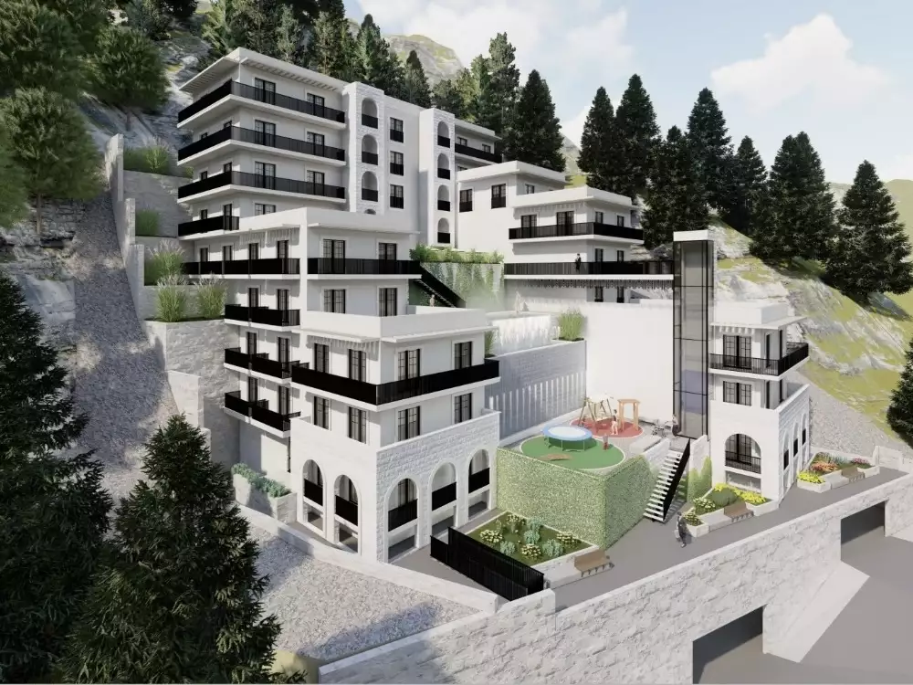 Квартира 38м² в Черногории, Будва. Стоимостью 133496€ аренда фото-1