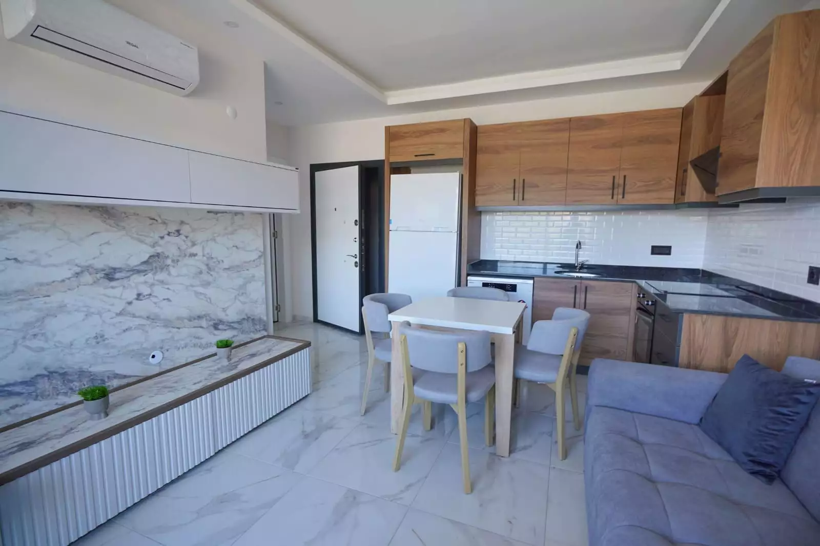 Квартира 55м² в Турции, Газипаша. Стоимостью 88000€ аренда фото-26