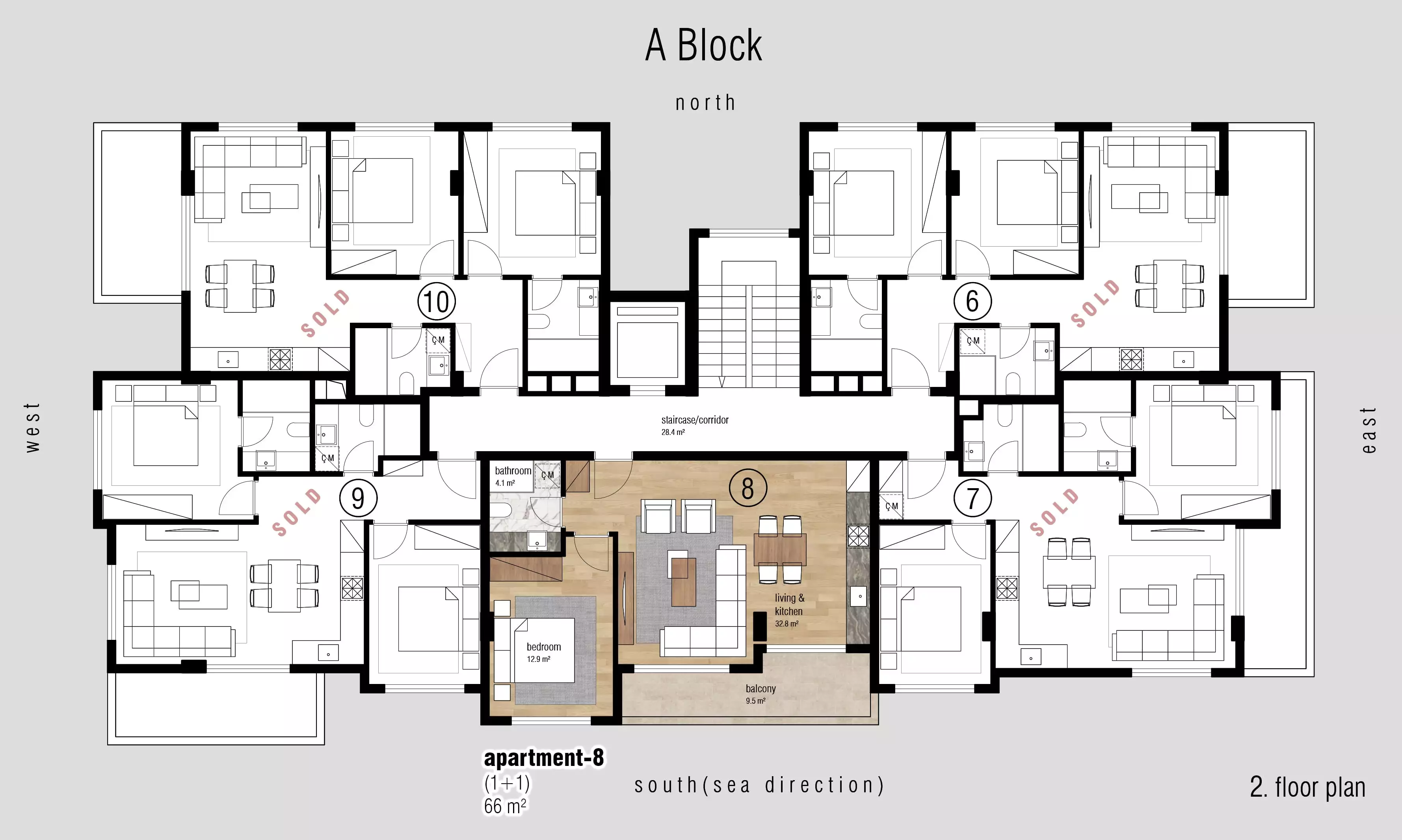 Квартира 57м² в Турции, Оба. Стоимостью 195000€ аренда фото-23