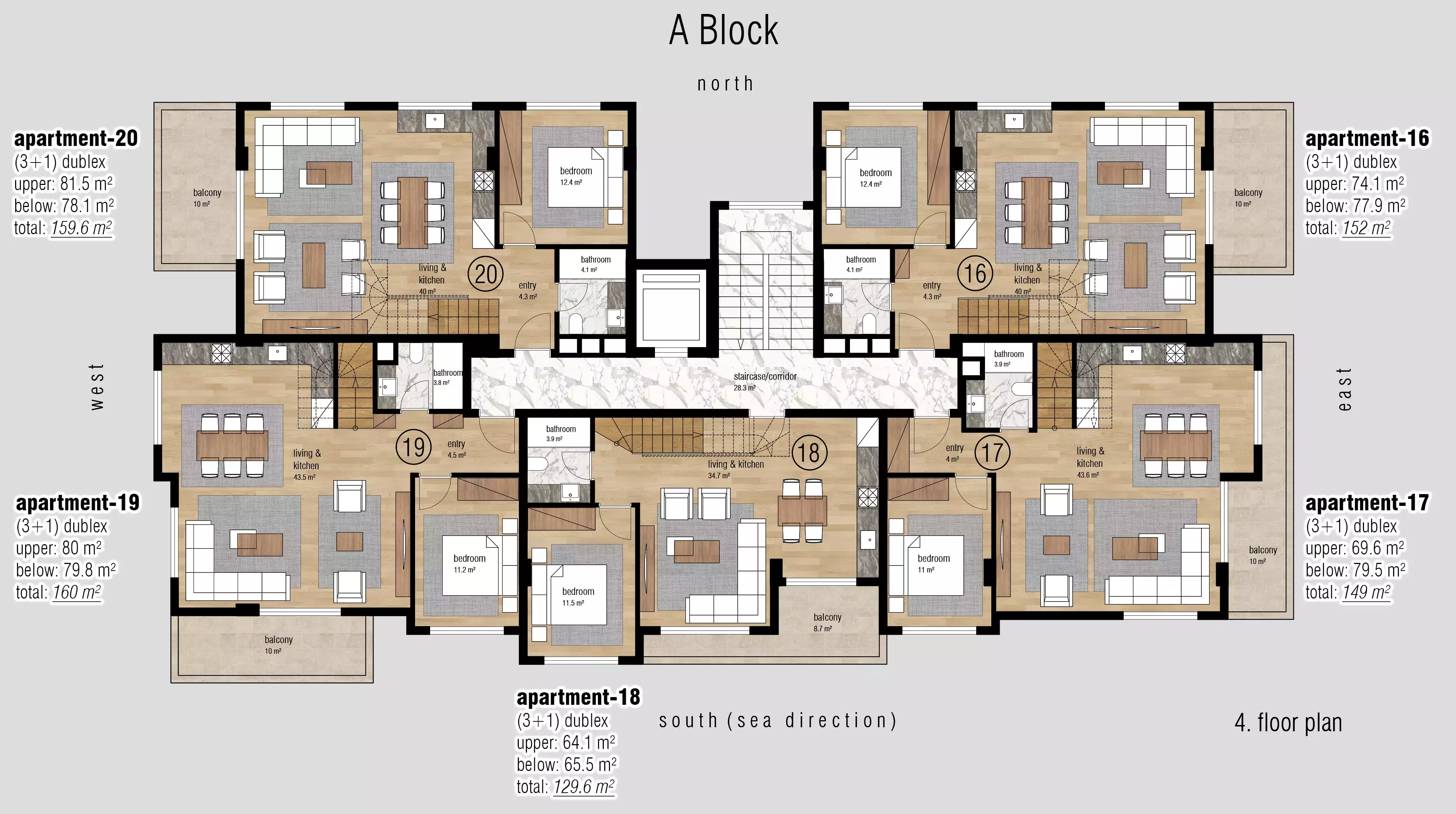 Квартира 57м² в Турции, Оба. Стоимостью 195000€ аренда фото-25