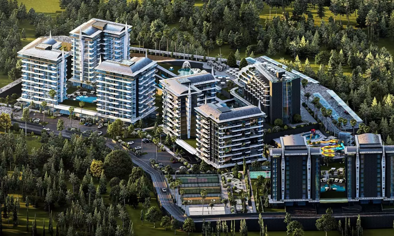 Квартира 50м² в Турции, Авсаллар. Стоимостью 115500€ аренда фото-1