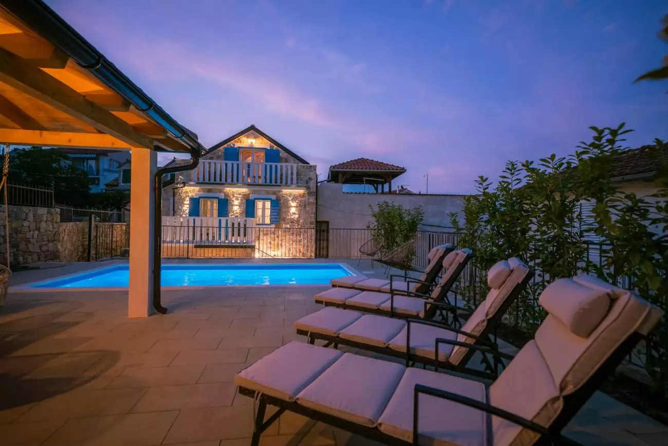 Вилла 175м² в Хорватии, Трибунь. Стоимостью 1249000€ аренда фото-5