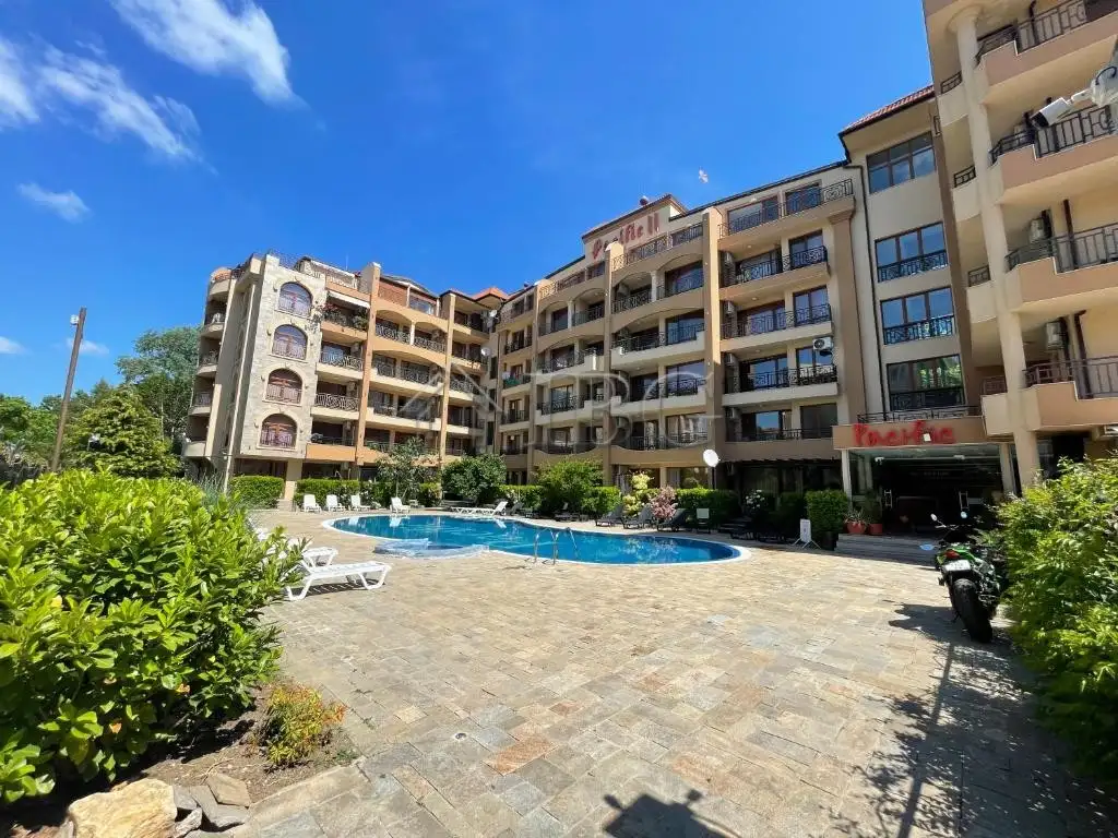 Квартира 32м² в Болгарии, Солнечный берег. Стоимостью 45500€ аренда фото-2