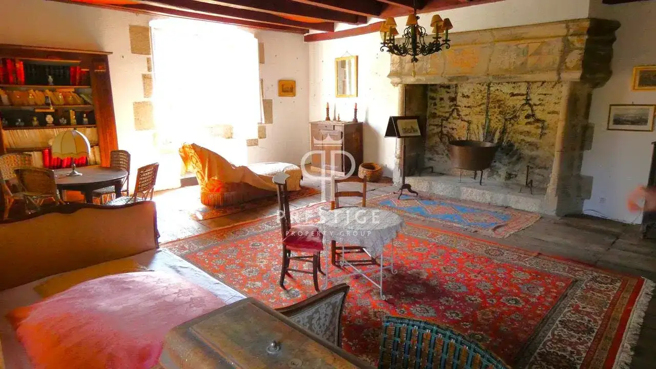 Замок 296м² в Франции, Лаваль-Сюр-Люзеж. Стоимостью 848000€ аренда фото-7