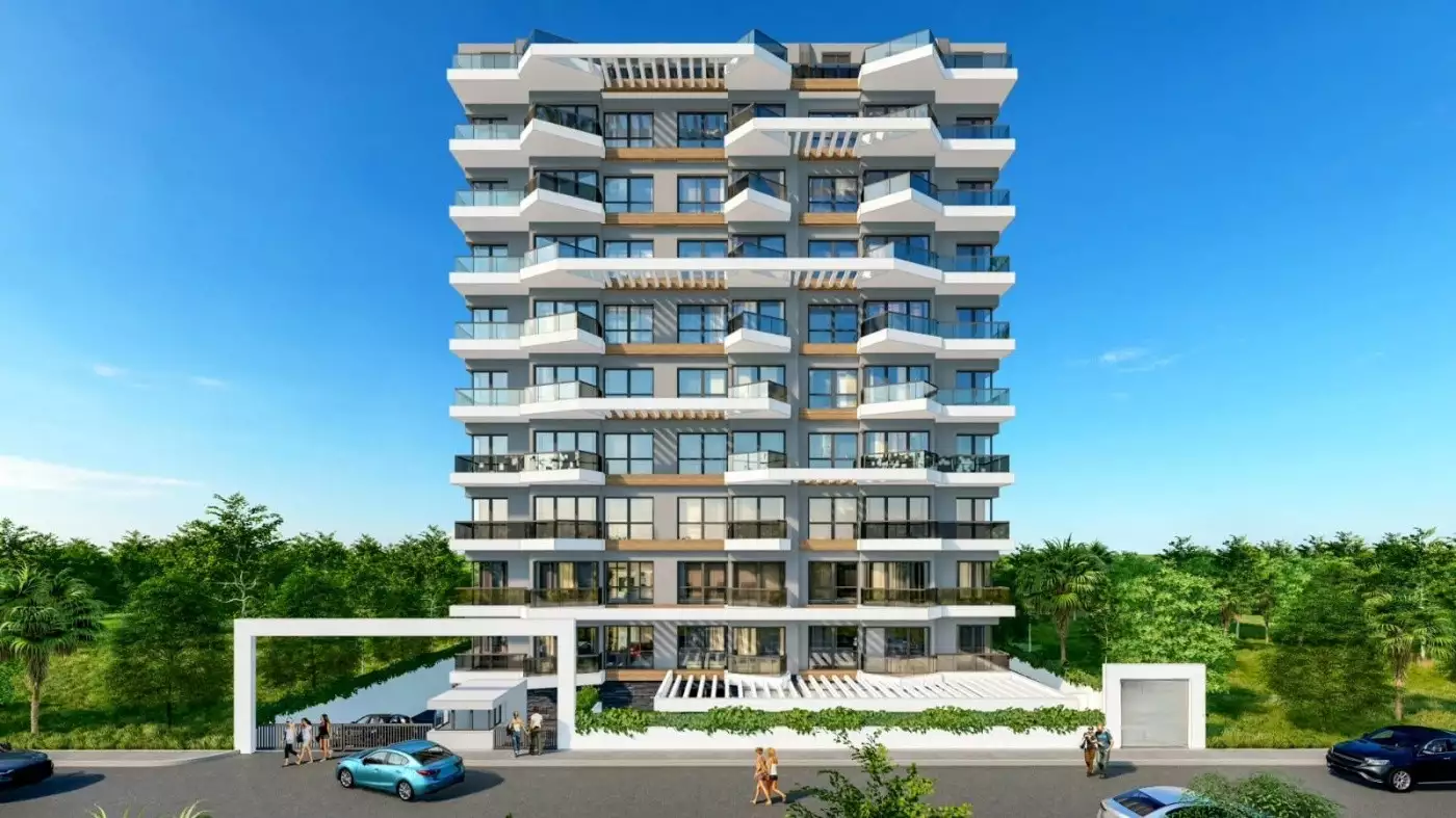 Квартира 50м² в Турции, Махмутлар. Стоимостью 138000€ аренда фото-1