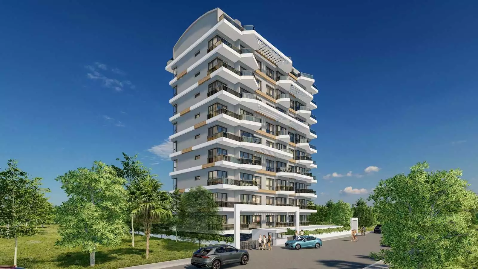 Квартира 50м² в Турции, Махмутлар. Стоимостью 138000€ аренда фото-3