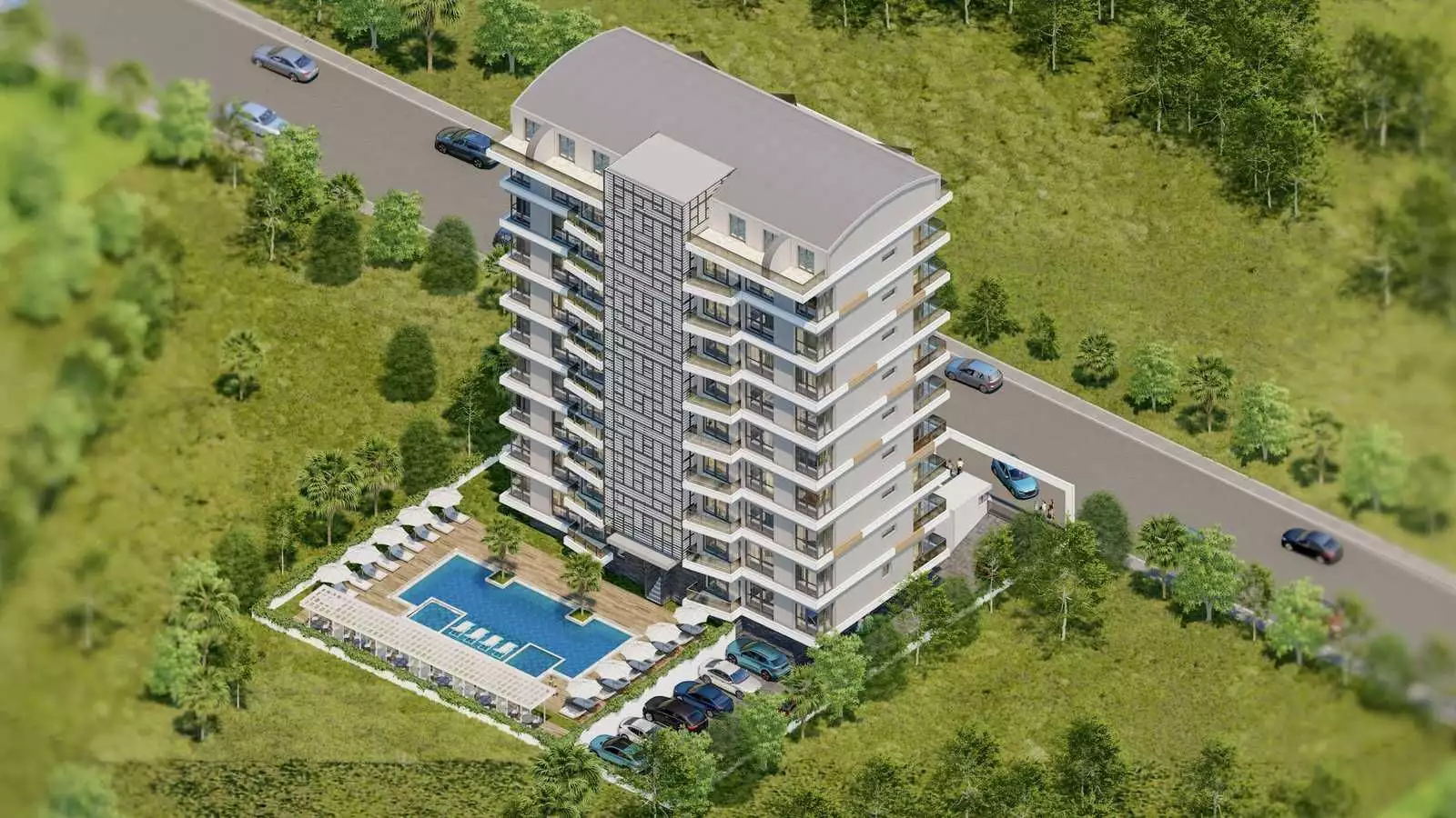 Квартира 50м² в Турции, Махмутлар. Стоимостью 138000€ аренда фото-5