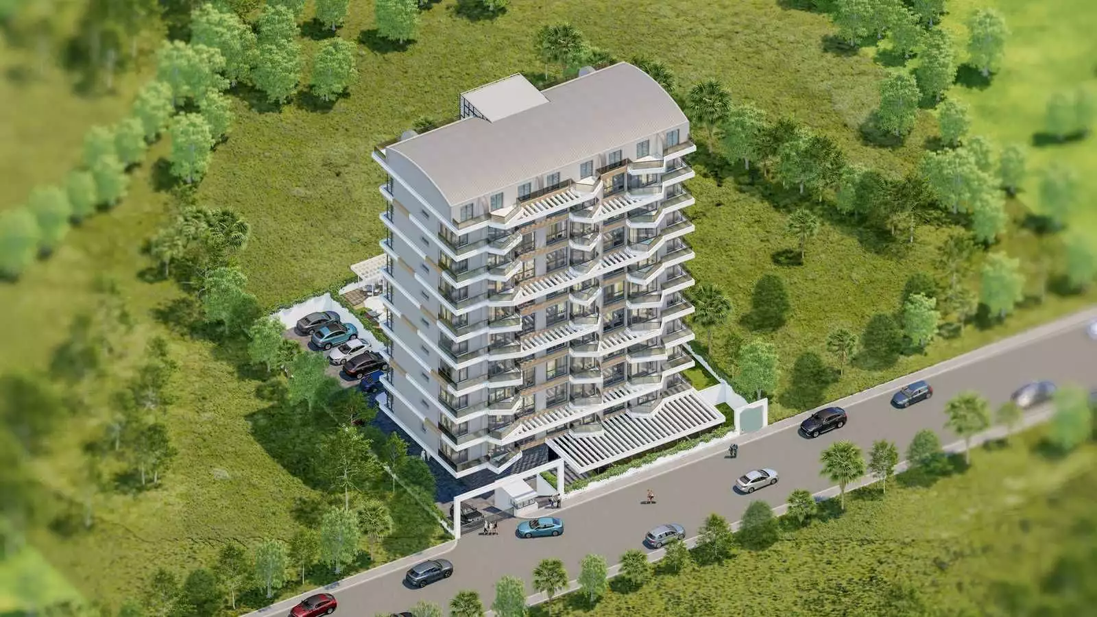 Квартира 50м² в Турции, Махмутлар. Стоимостью 138000€ аренда фото-7