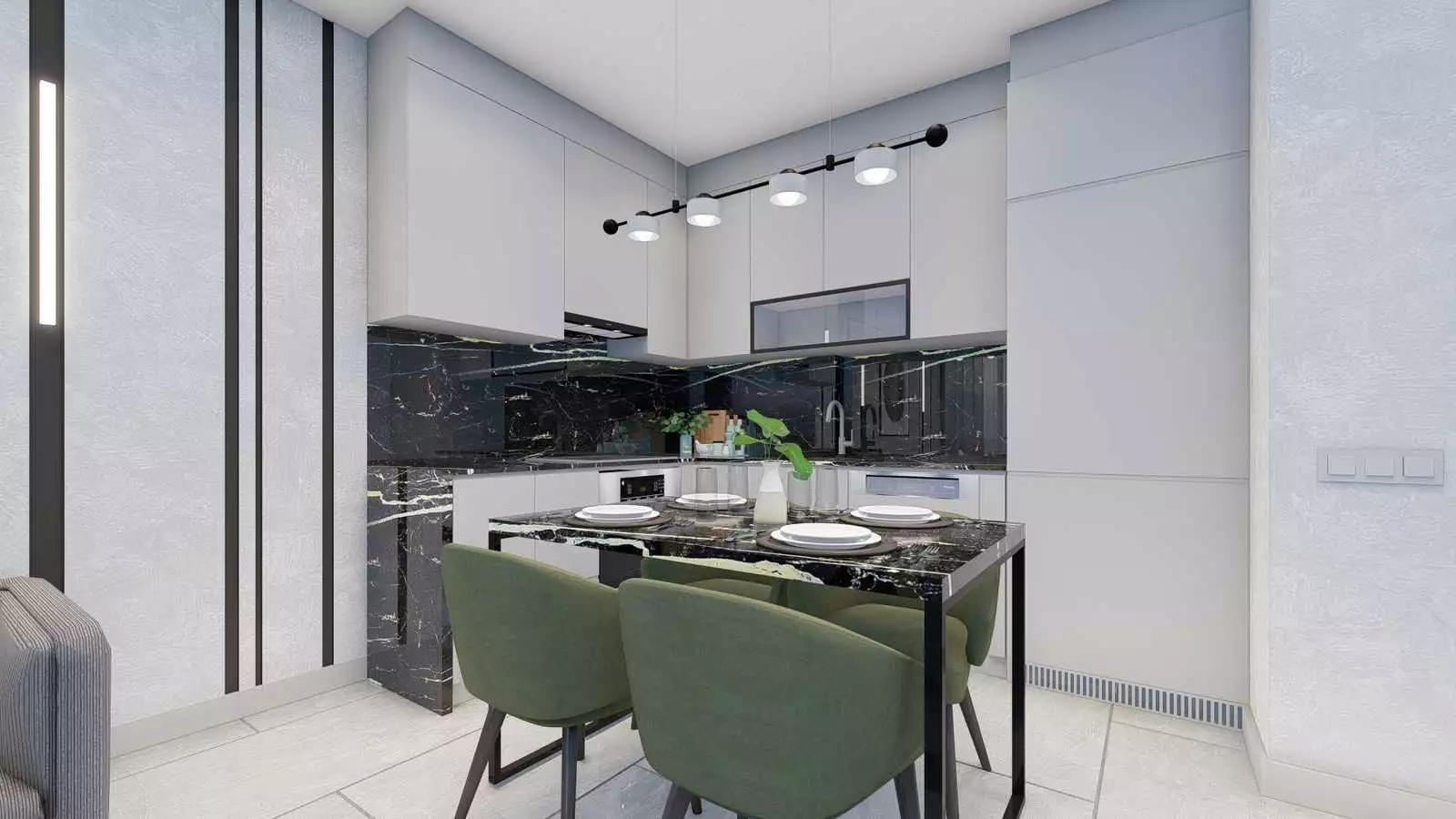 Квартира 50м² в Турции, Махмутлар. Стоимостью 138000€ аренда фото-25