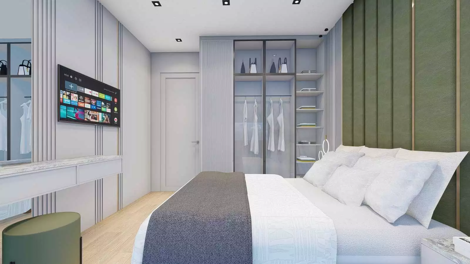 Квартира 50м² в Турции, Махмутлар. Стоимостью 138000€ аренда фото-28