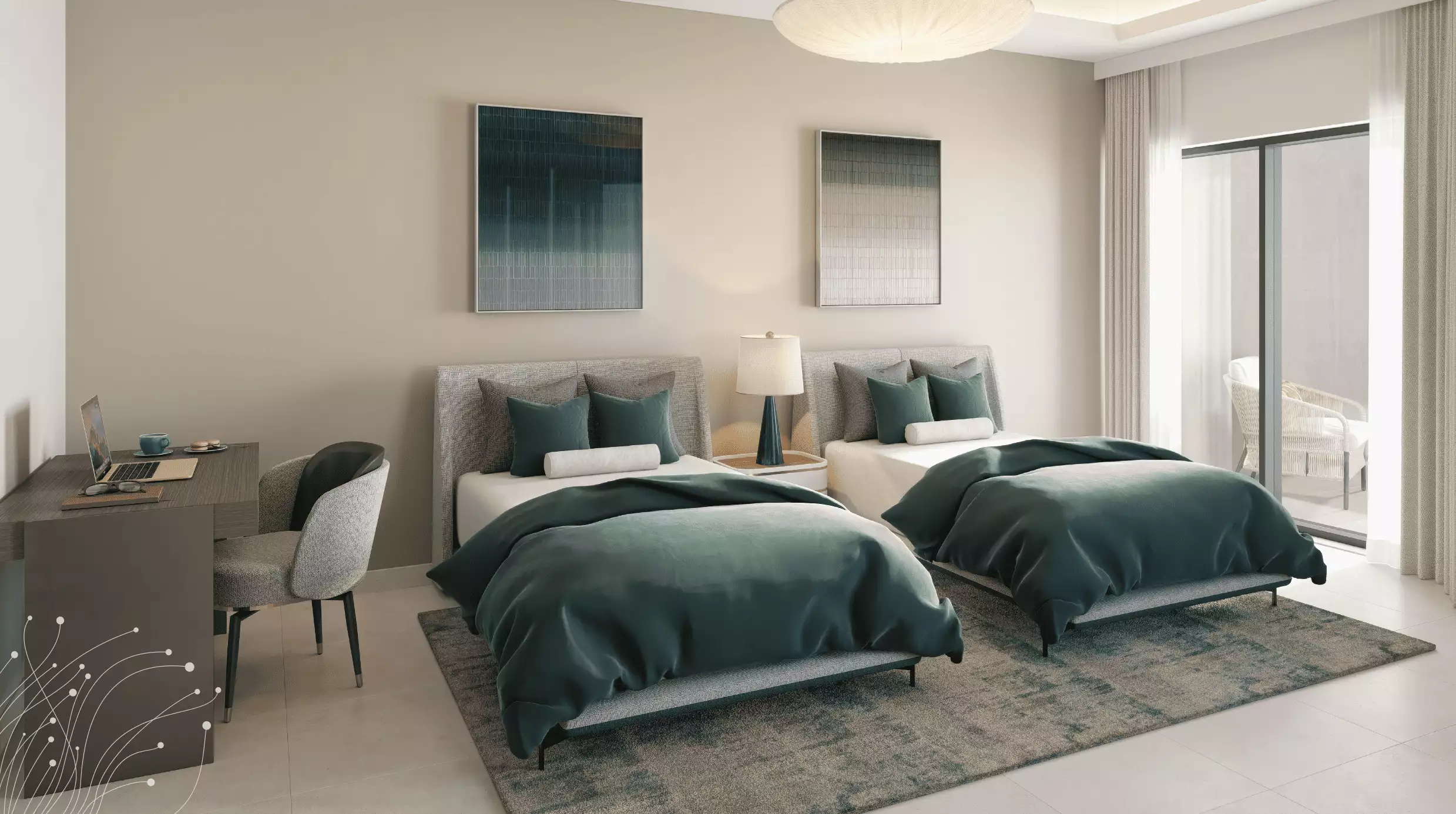 Квартира 100м² в ОАЭ, Аджман. Стоимостью 155929$ аренда фото-2