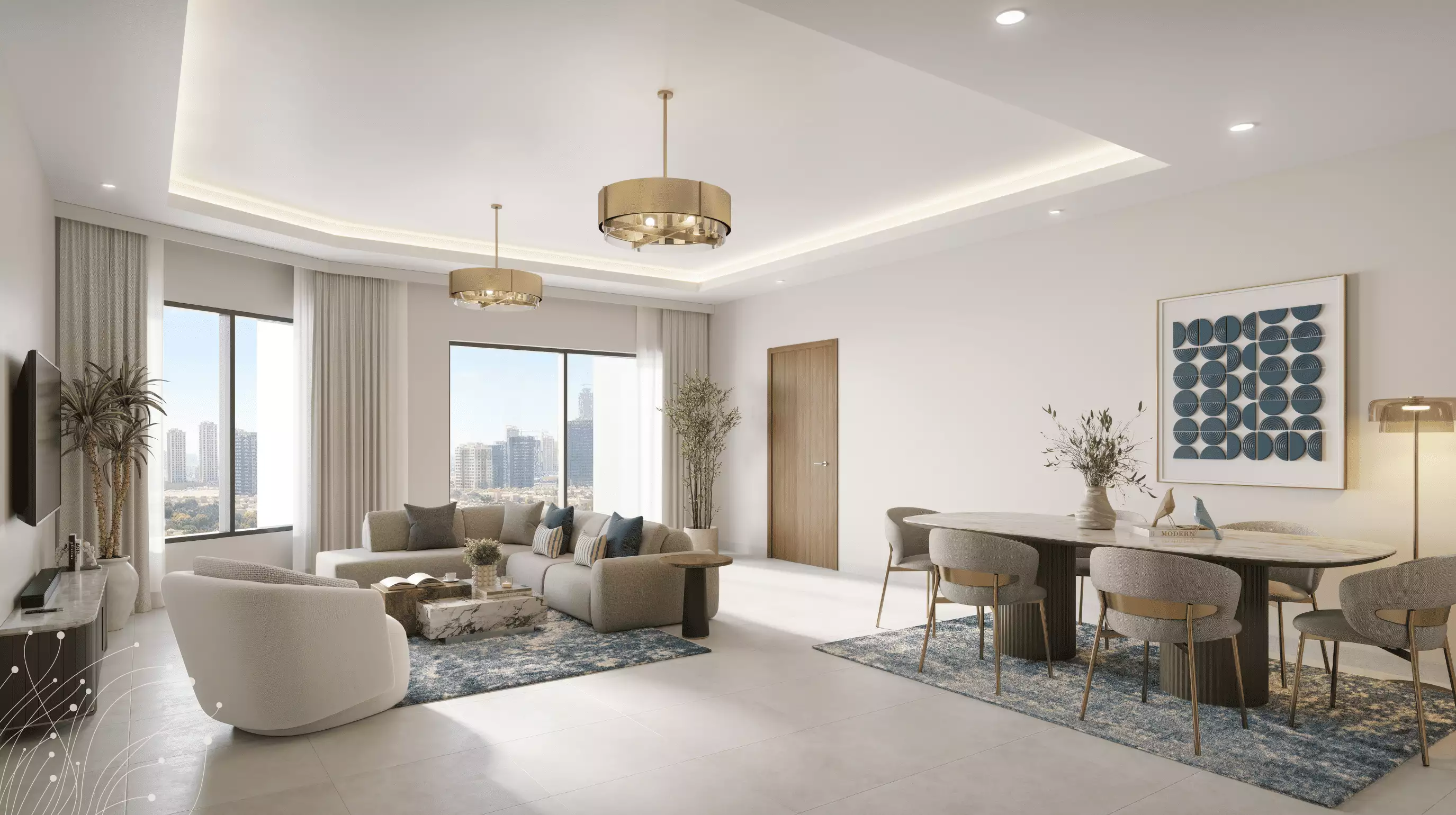 Квартира 100м² в ОАЭ, Аджман. Стоимостью 155929$ аренда фото-3