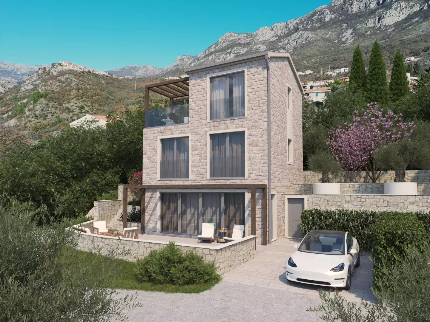 Вилла 114м² в Черногории, Святой Стефан. Стоимостью 495000€ аренда фото-11