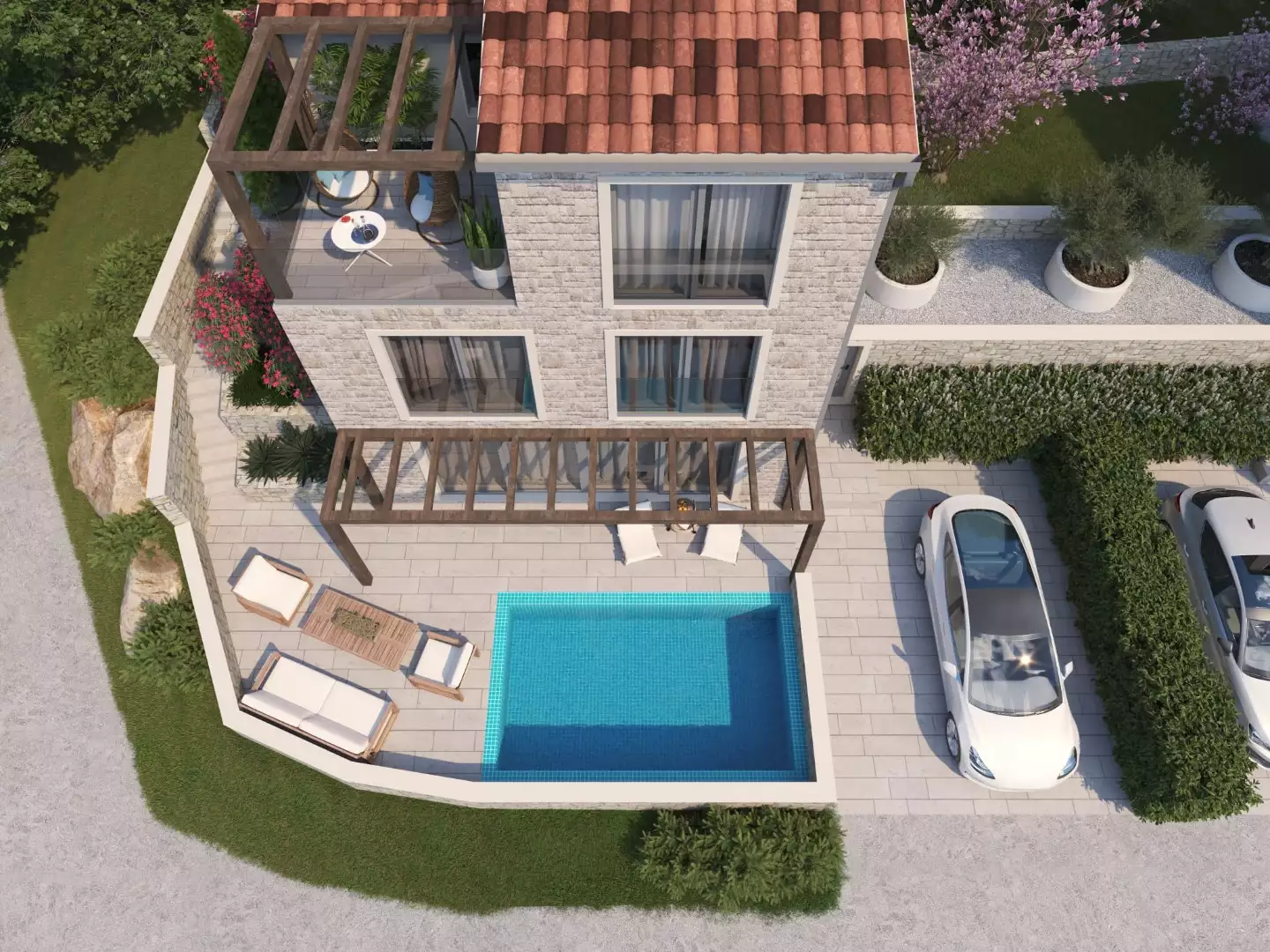 Вилла 114м² в Черногории, Святой Стефан. Стоимостью 495000€ аренда фото-13