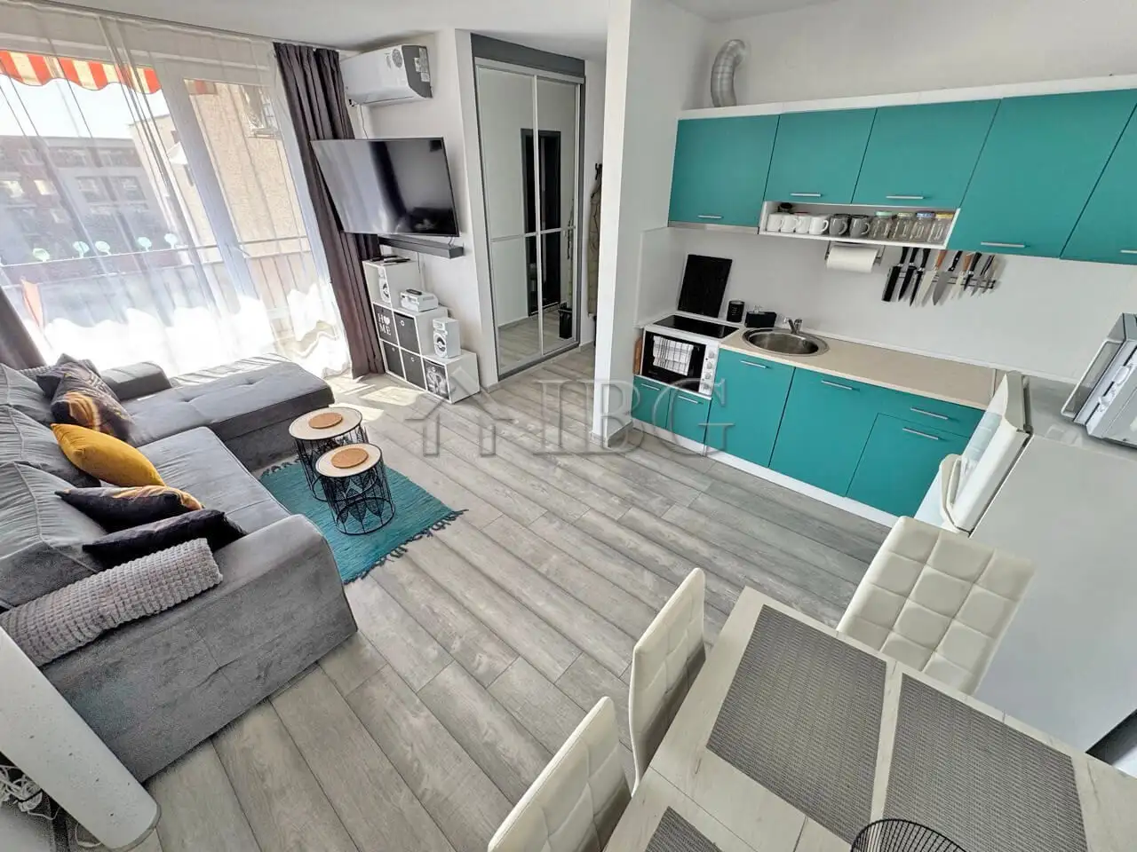 Квартира 57м² в Болгарии, Солнечный берег. Стоимостью 73500€ аренда фото-1