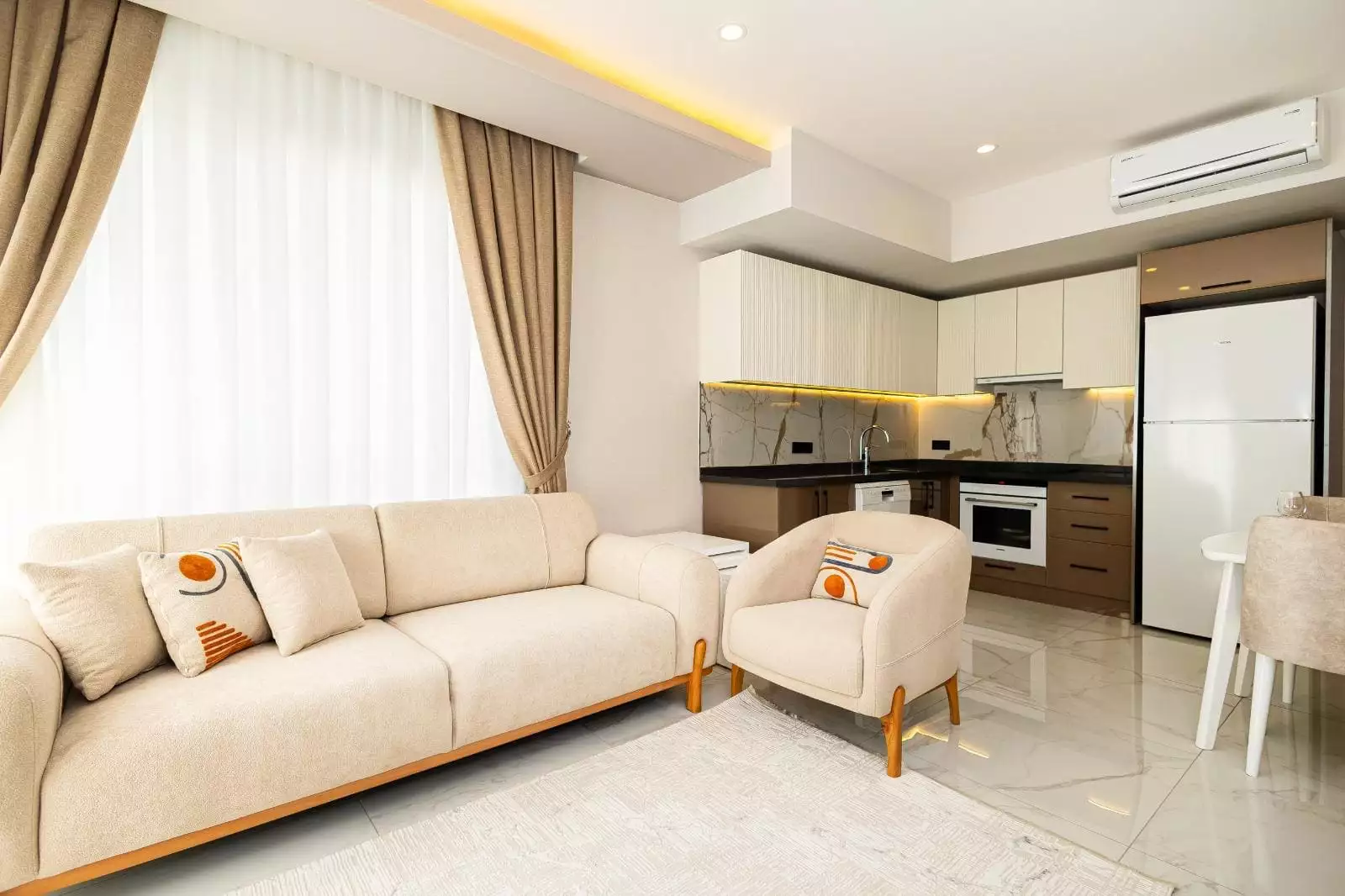 Квартира 50м² в Турции, Аланья. Стоимостью 145000€ аренда фото-30