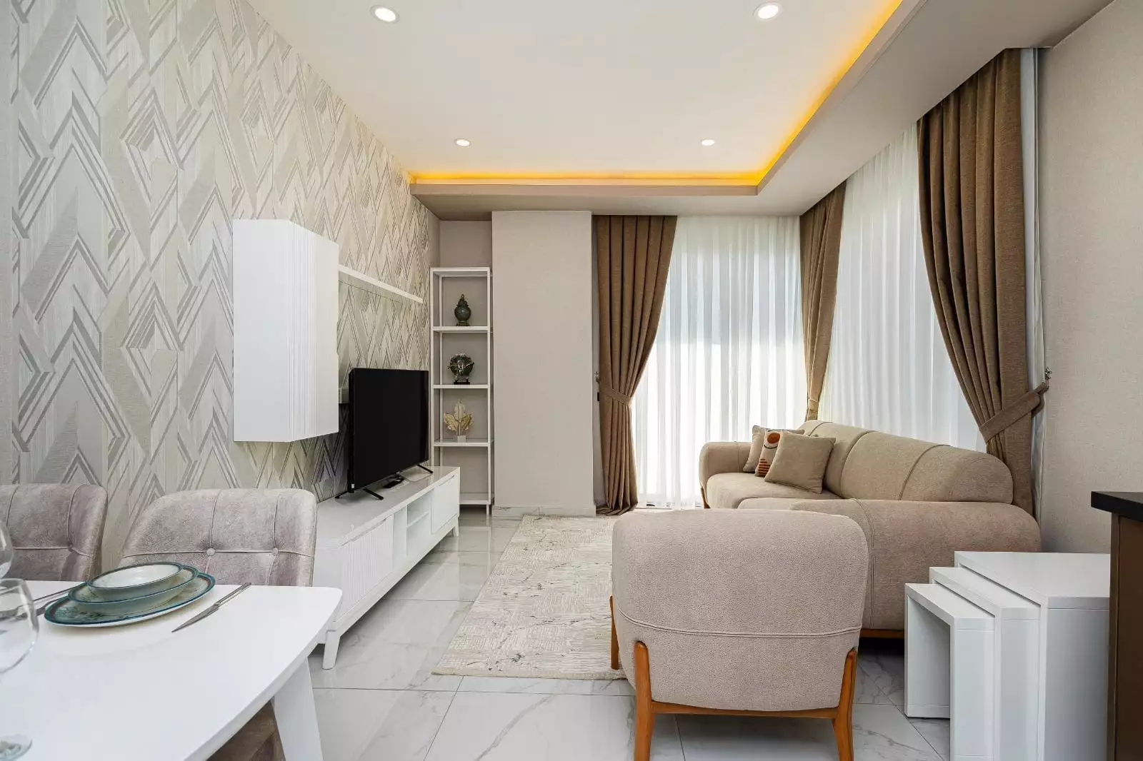 Квартира 50м² в Турции, Аланья. Стоимостью 145000€ аренда фото-31