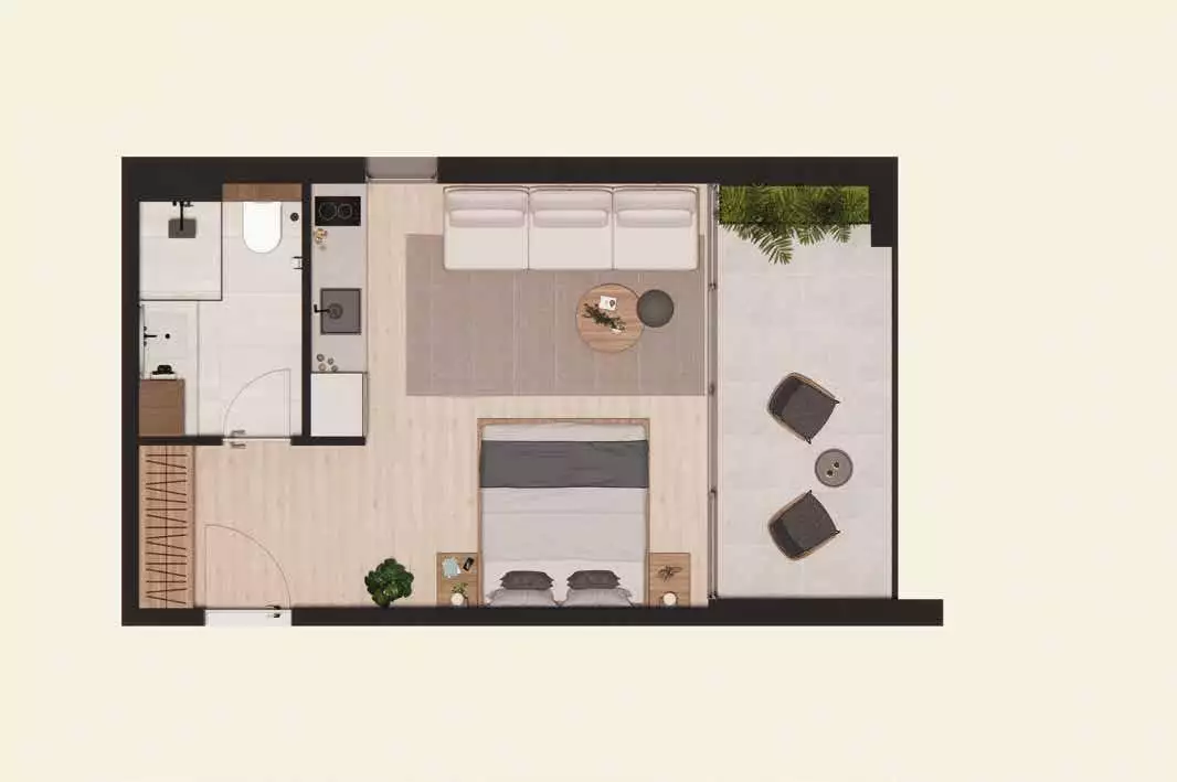 Квартира 55м² в Черногории, Херцег-Нови. Стоимостью 380000€ аренда фото-29