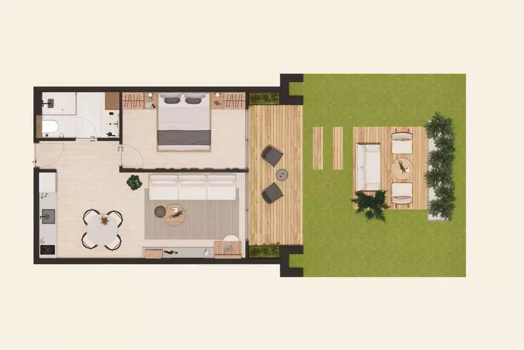 Квартира 55м² в Черногории, Херцег-Нови. Стоимостью 380000€ аренда фото-31