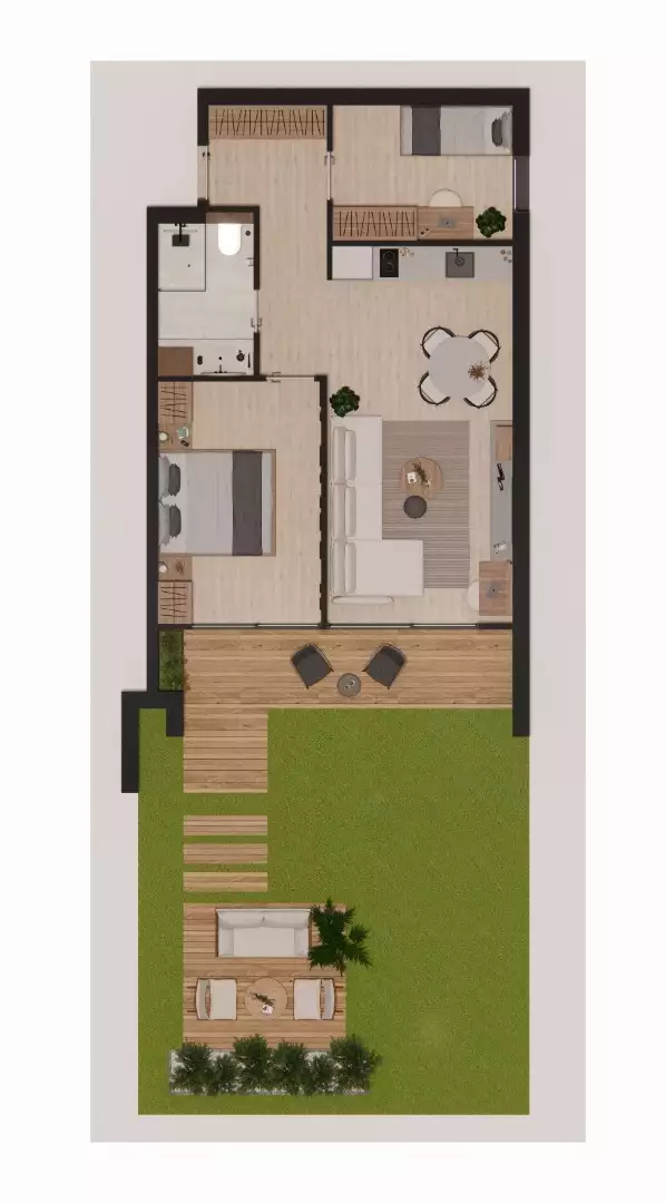 Квартира 55м² в Черногории, Херцег-Нови. Стоимостью 380000€ аренда фото-42