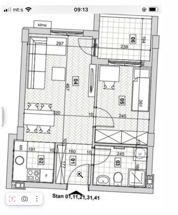 Квартира 38м² в Сербии, Нови-Сад. Стоимостью 97000€ аренда фото-2