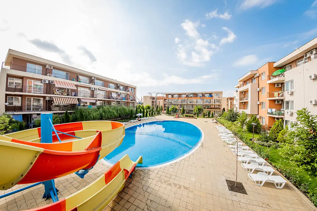 Квартира 56м² в Болгарии, Солнечный берег. Стоимостью 72500€ аренда фото-1