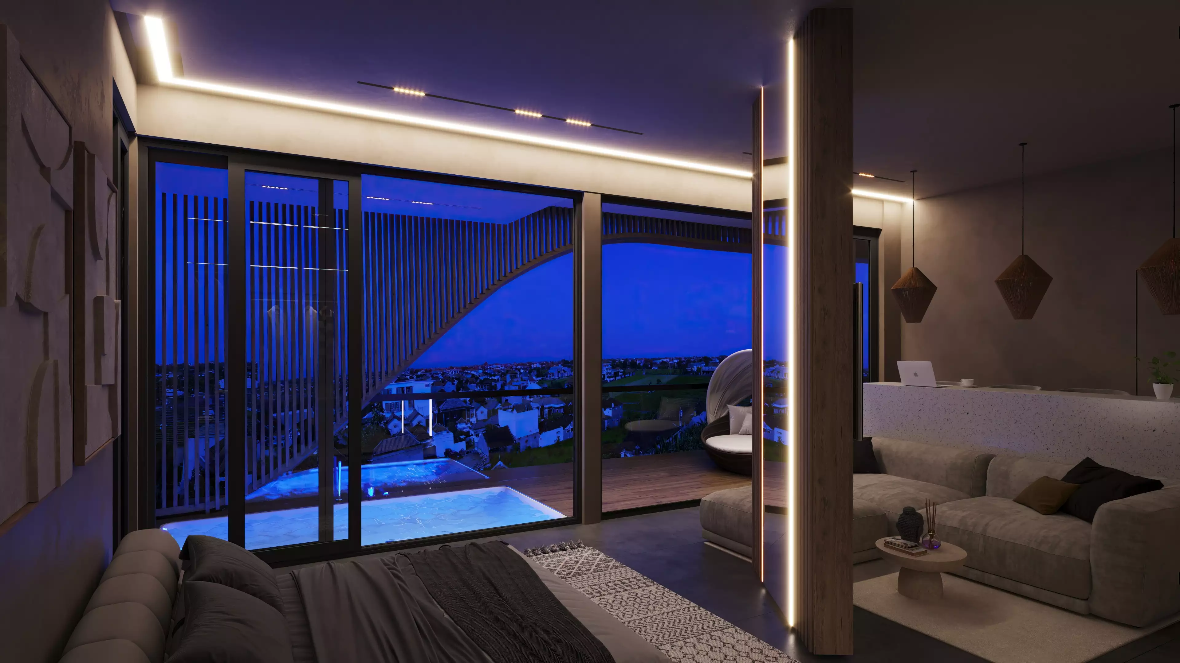Квартира 61м² в Индонезии, Кута. Стоимостью 222580$ аренда фото-8