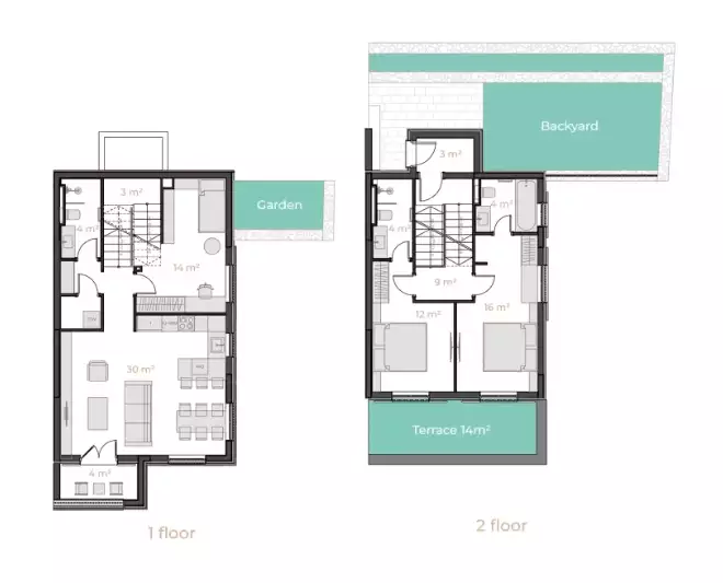 Квартира 126м² в Черногории, Бигово. Стоимостью 630000€ аренда фото-17