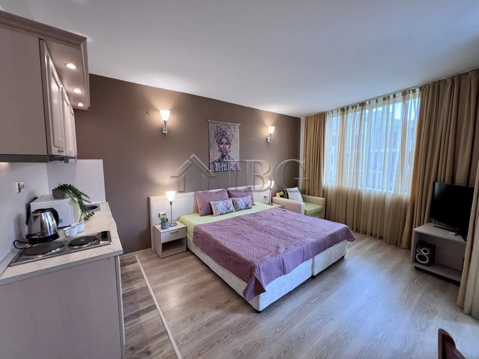 Квартира 42м² в Болгарии, Солнечный берег. Стоимостью 45900€ аренда фото-7