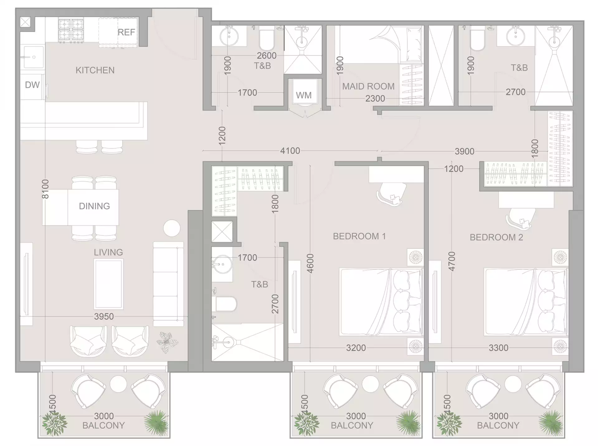 Квартира 121м² в ОАЭ, Дубай. Стоимостью 494168$ аренда фото-8